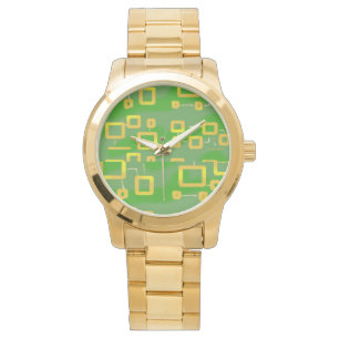 Relógio eWatch Geométrico Verde