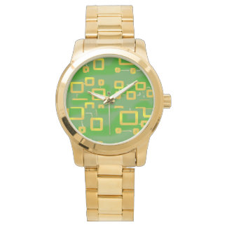 Relógio eWatch Geométrico Verde