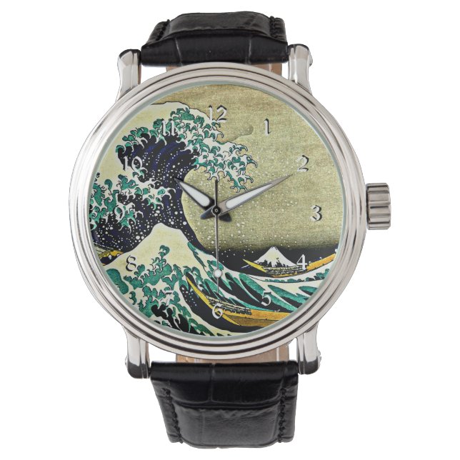Relógio Excelente Wave de Kanagawa (Frente)