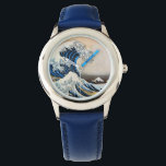 Relógio Excelente Wave, Hokusai, Ukiyo-e<br><div class="desc">Katsushika Hokusai (outubro ou novembro de 1760 - 10 de maio de 1849) era uma artista japonesa, pintor ukiyo-e e cineasta do período Edo. Na sua época, ele era o principal especialista japonês em pintura chinesa. Nascer em Edo (agora Tóquio), Hokusai é mais conhecido como autor da série impressão de...</div>