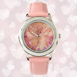 Relógio Fada rosa-branca de arte de fantasia Primavera<br><div class="desc">Fantasy Art encontra-se adorável com o relógio desta garotinha! Nossa Fada Rosa Fita Cura de Primavera foi apresentada em um novo relógio, perfeito para qualquer menina que ama um toque de magia em sua vida. É um sentimento maravilhoso ver nossa arte ganhar vida em uma canvas tão divertida e única....</div>
