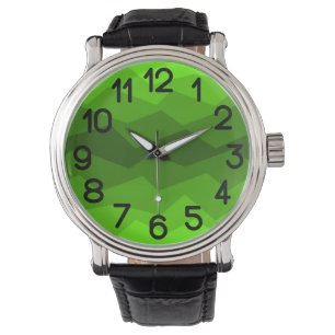 Relógio Fade Verde
