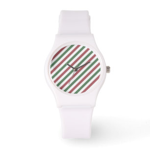 Relógio Faixas de Natal Personalizáveis
