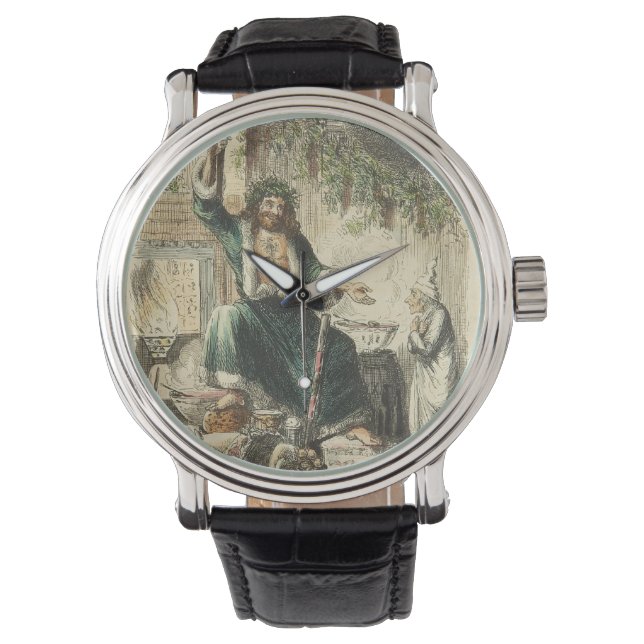 Relógio Fantasma do Natal Presente (Frente)