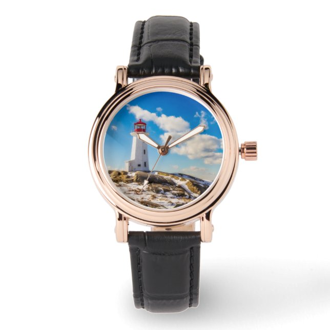 Relógio Faróis | Cove Nova Escócia da Peggy (Frente)