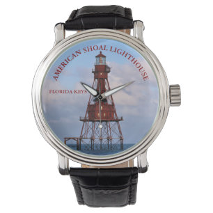 Relógio Farol americano de tiro, Florida Keys eWatch