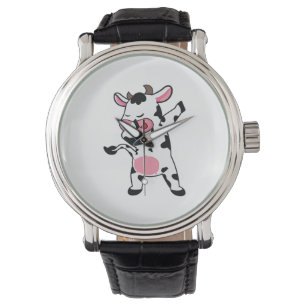 Relógio Fazendeiro Dabbing Vaca Dança Dab