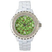 feijão giro e flor margarida verde
