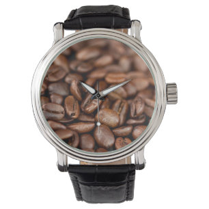Relógio Feijões de café torrados