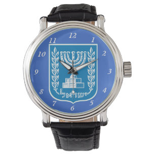 Relógio feito sob encomenda da brasão de Israel