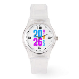 Relógio Feliz ano novo 2026-34568