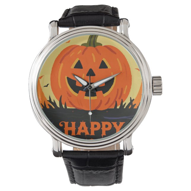 Relógio Feliz Halloween (Frente)