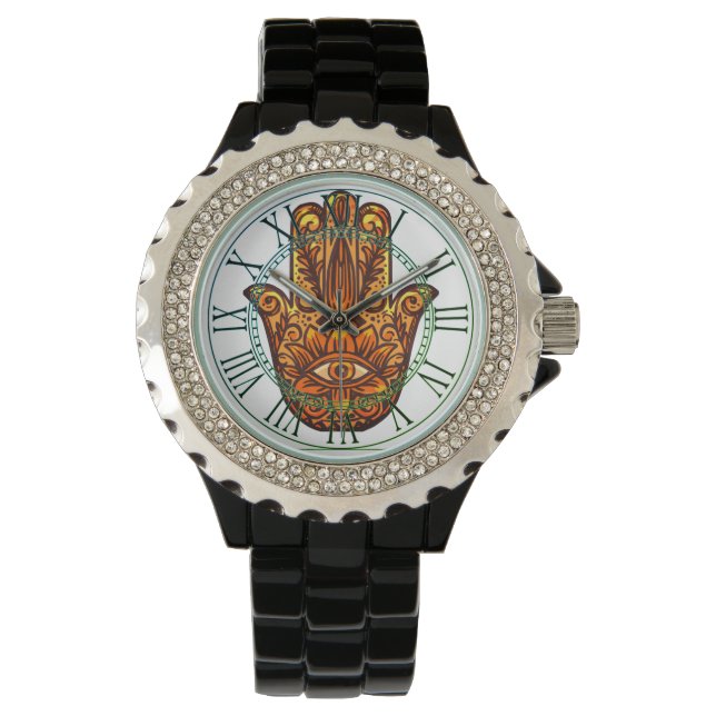 Relógio Feminine Hamsa (Frente)