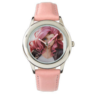 Relógio feminino anime