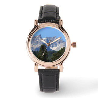 Relógio Feminino com Pulseira de Couro Perfect Squ