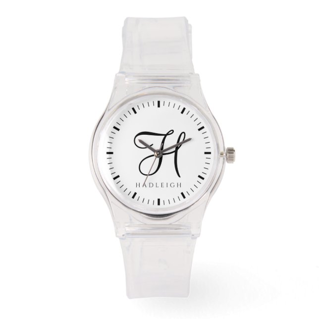 Relógio Feminino Monogramado (Frente)