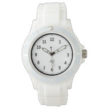 Relógio Feminino Sporty de Silicone Branco