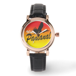 Relógio feminino vintage em ouro rosa com pulseira