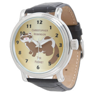 Relógio Ferret Design personalizado