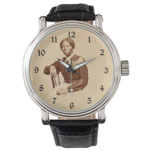 Relógio Ferrovia Subterrânea Abolicionista Harriet Tubman