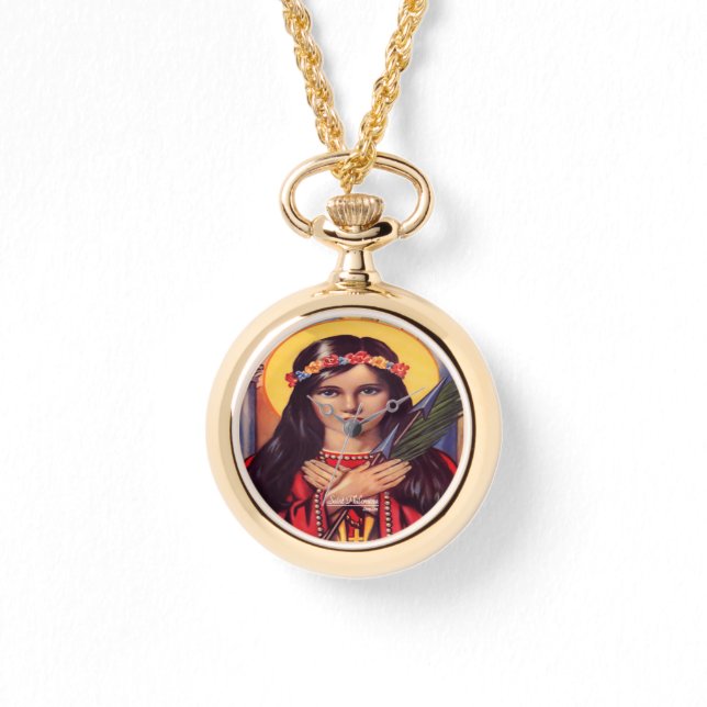 Relógio Filomenia santo (Frente)