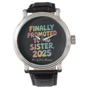 Relógio Finalmente promovido à Big Sister 2025 Adorável