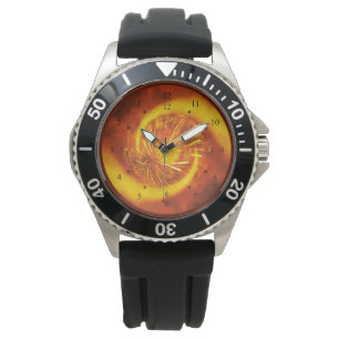 Relógio Fire Diamond V2~Time Machine Watch~Design exclusiv