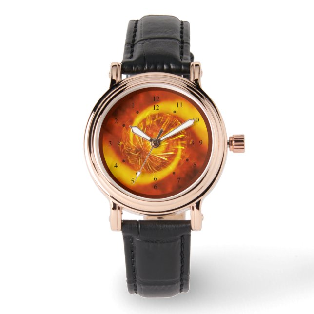 Relógio Fire Diamond V2~Time Machine Watch~Design exclusiv (Frente)