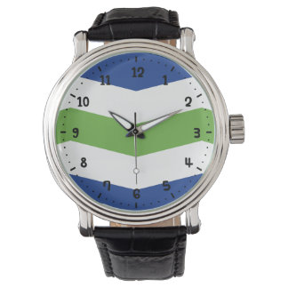 Relógio Flag of Burlington, Vermont