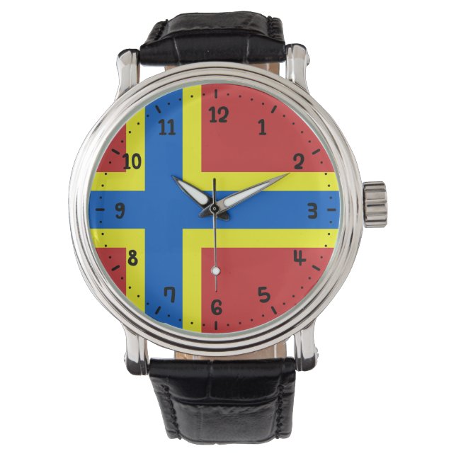 Relógio Flag of Orkney Watch (Frente)
