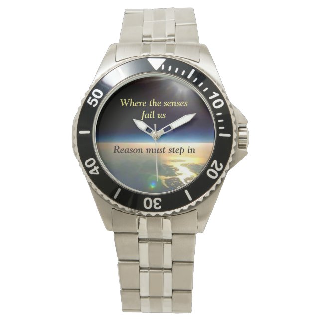Relógio Flat Earth Watch (Frente)