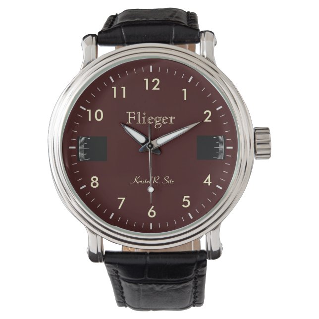 Relógio Flieger Armbanduhr 1932 (Frente)
