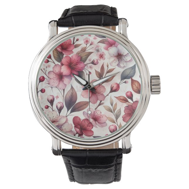 Relógio Flor de Cerejeira (Frente)