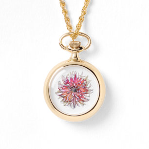RELÓGIO FLOR DE DÁLIA