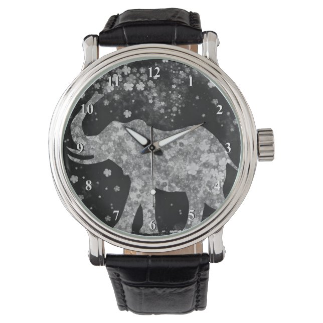 Relógio Floral Elephant Watch (Frente)