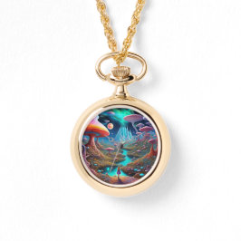 Relógio Floresta Mushroom