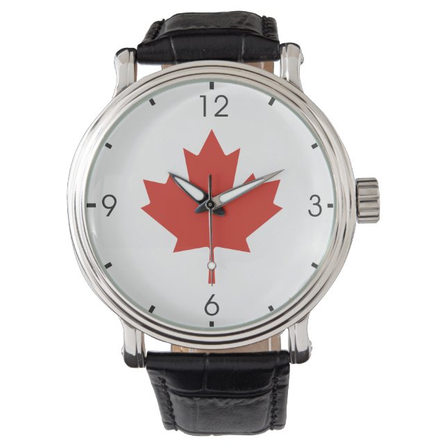 Relógio Folha de Bordo Canadense (Frente)