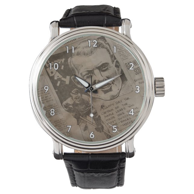 Relógio Folha de Testemunho Muito Velho (Frente)