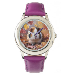 Relógio Folhas de outono de Suíno-guineense