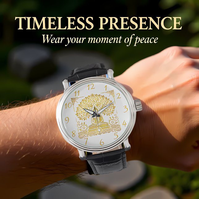 Relógio Folheto para o Buda Ouro (Criador carregado)