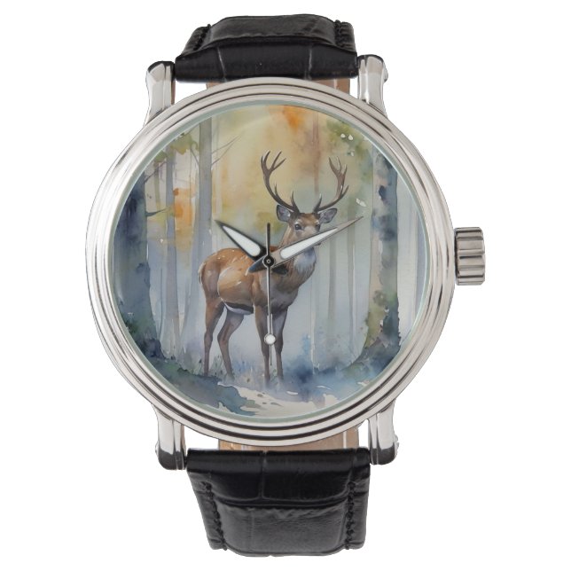 Relógio Forest Deer Watch (Frente)