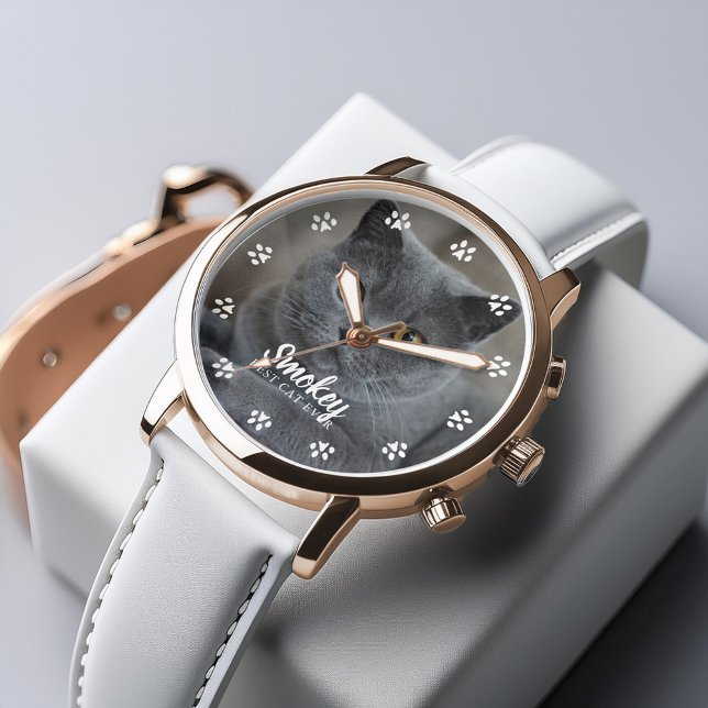 Relógio Foto do Cat Personalizada (Inspiration mockup (not actual product))