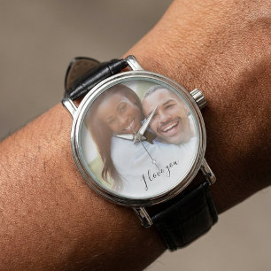 Relógio Foto Eu Te Amo eWatch