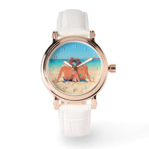 Relógio Foto personalizada personalizada assista suas foto