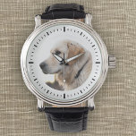 Relógio Foto Personalizada Pet Minimalista Moderno Lembran<br><div class="desc">Uma memória maravilhosa de um cão amado: este relógio de foto personalizado simples e minimalista moderno é um ótimo presente para qualquer amante de animais de estimação. Uma doce lembrança para os anos que virão.</div>