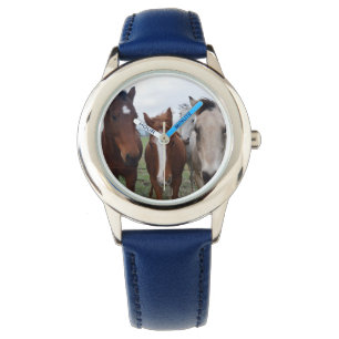 Relógio Four_Horse,_Kids_Help_Tell_Time_Watch.