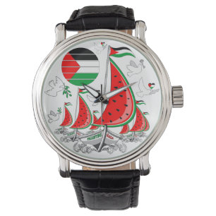 Relógio Freedom Global Sumud Flotilla Boats para Gaza