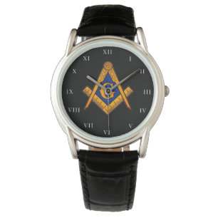 Relógio Freemason Square e Compass Charity Masonic Watch
