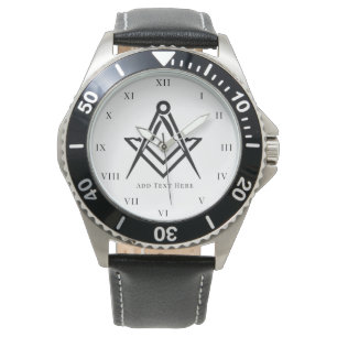 Relógio Freemason Square e Compass Charity Masonic Watch