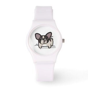 Relógio Frenchie Pied rajado